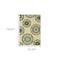 Homeroots 9 x 13 ft. Ivory Indigo & Lime Medallion Disc Indoor & Outdoor Area Rug 384329 - alternate 6